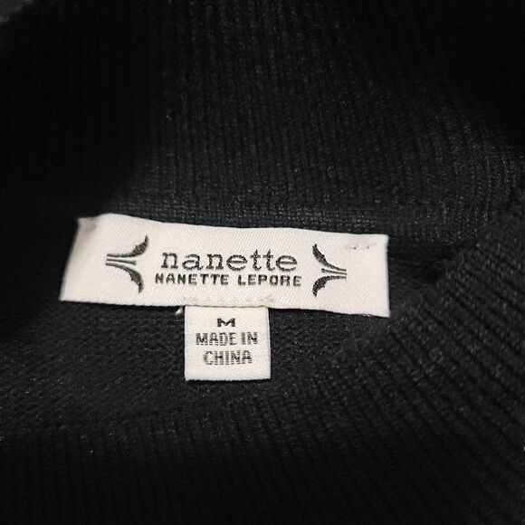 Nanette Lepore Puff Sleeve Sweater Size Medium - Picture 7 of 8